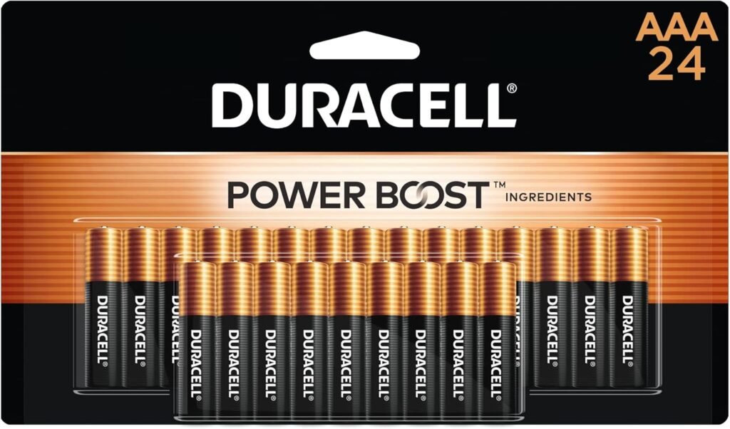 Duracell Coppertop AAA Batteries Deal – 24 Pack with Power Boost Ingredients